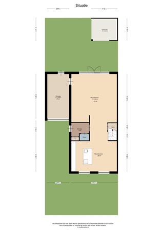 Floorplan - Saffierlaan 8, 4142 RD Leerdam